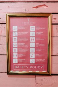 The Treehouse safety rules