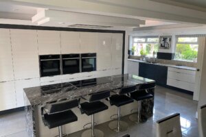 Carbon Mist Granite, Kitchen Worktops, Granite Worktops